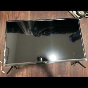 TCL TV WITH ROKU comes with control as well asking 180 has all channels as well.